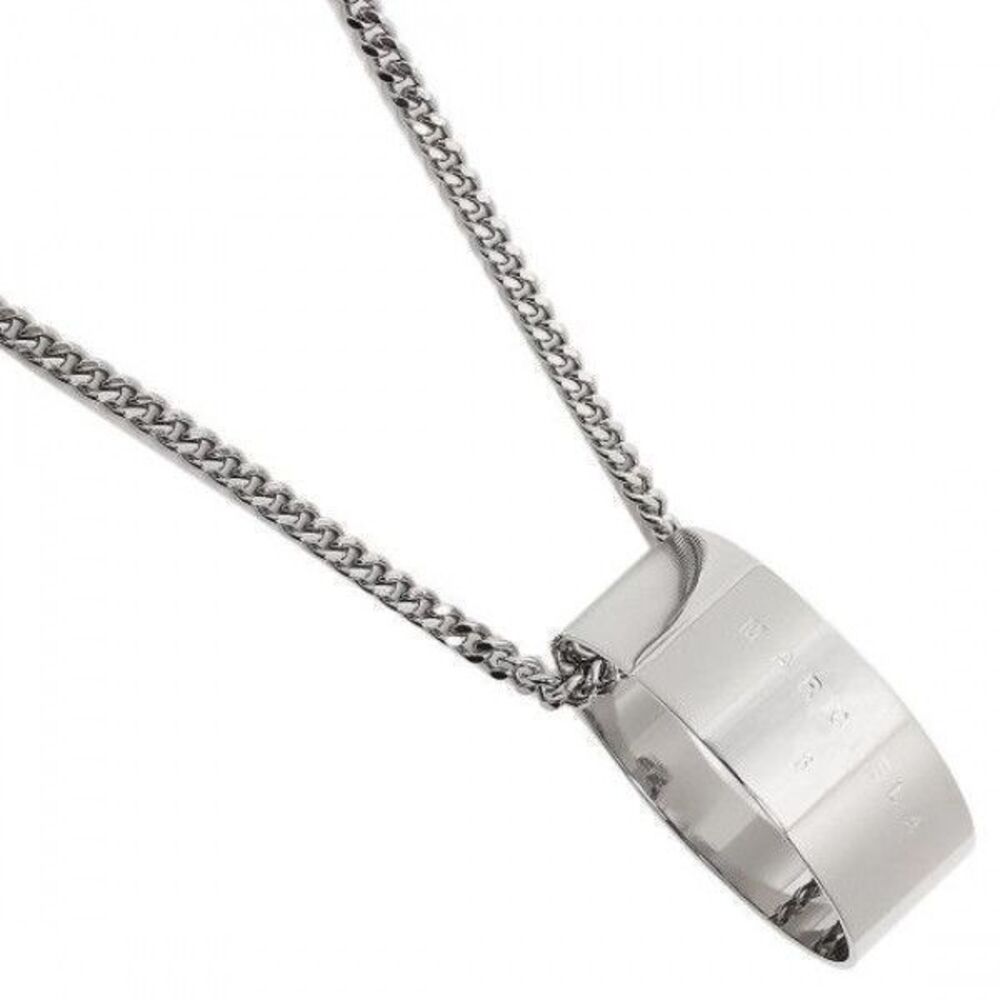 Logo Ring Large Pendant Necklace